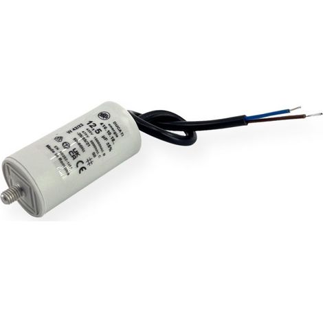 Condensateur permanent 14µF à câble - Ø36x70mm - DUCATI