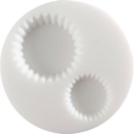 Moule Silicone - Graine Creative - Fonds de tarte - Diamètre 7 cm - Épaisseur 0.9 cm (1/2)