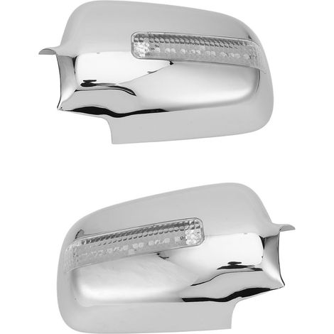 Satz Seiten- und Innenspiegelgehäuse mit LED-Beleuchtung in verchromtem ABS für CR-V RD4 RD9 2002-2006 (1/5)