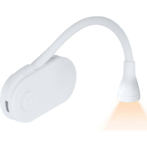 LED-Leselampe mit Clip, klein, für Schüler, 3 Farbtemperaturen, faltbarer Clip, flexibles Nachtlicht