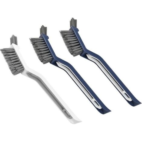 Reinigungsbürste – Nicht spezifiziert – 3-teilig – Steife Borsten – Ergonomisches Design – Integrierter Schmutzauffangbehälter (1/4)