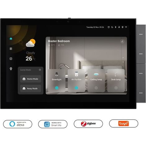 Tuya Pannello di Controllo Max Smart da 10 Pollici con Fotocamera Integrata (1/5)