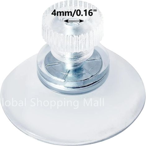 Ventosas, adhesivo fuerte, aplicaciones versátiles, 25 mm (0,98 pulgadas), 50 unidades (1/2)