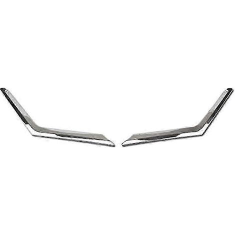 Zweiteiliger Chrom-Frontgrill und Scheinwerferzierleiste, kompatibel mit den Rogue X-Trail T32 Modellen der Baujahre 2014, 2015 und 2016, hervorragende Qualität. (1/5)