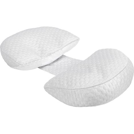 Oreiller de grossesse en forme de U, oreiller de maternité multifonctionnel et lavable, coussin de soutien pour femmes enceintes, idéal pour dormir sur le côté. (1/5)