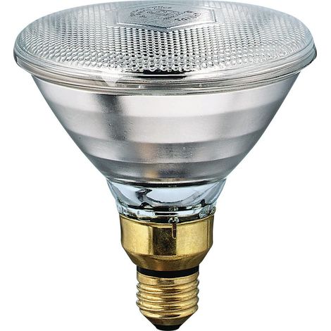 Bombilla Philips infrarroja PAR 100 Watts blanca-roja 12 uds