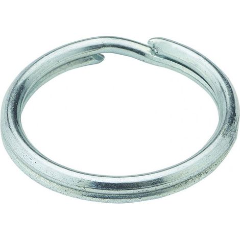 Chaubeyre Anello spezzato in acciaio temprato nickelato 1,8x30 mm