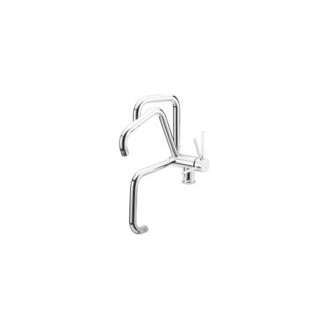 Miscelatore PURO 580 abbattibile cromato (1/2)