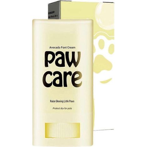 Baume pour coussinets de chien pour coussinets secs en hiver et en automne, soin apaisant pour coussinets gercés. (1/4)