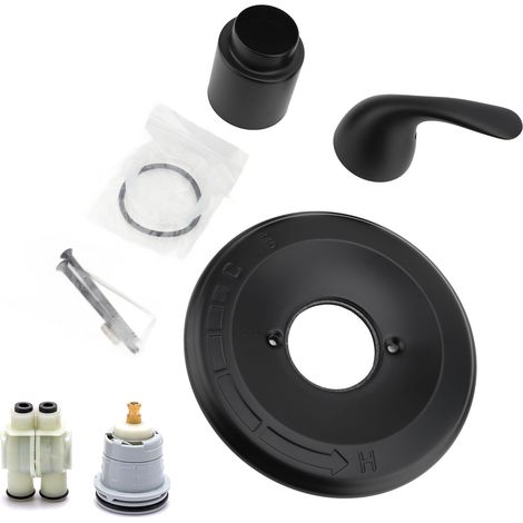 Kit di finitura di ricambio per miscelatore doccia monofunzione con cartuccia T13020-BL per la serie Delta Faucet Classic 13 (1/2)