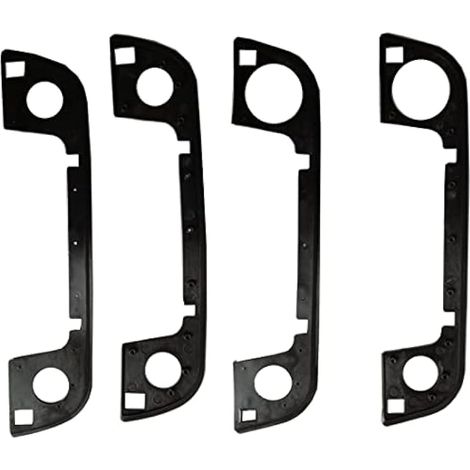 Passende 4 Gummidichtungen für Außentürgriffe, kompatibel mit BMW E36, E34, E32, Z3, 3er, 5er und 7er Reihe