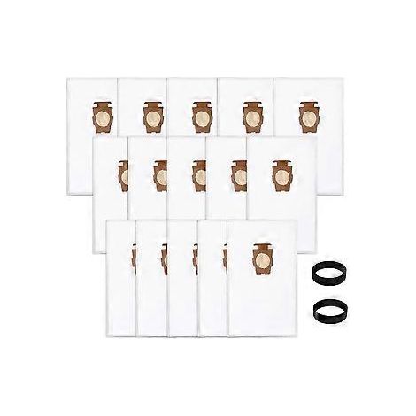 Lot de 15 sacs 204814 compatibles avec les sacs d'aspirateur Kirby 205811 Style F, 204811, 204814, compatibles avec tous les aspirateurs Kirby G (1/5)
