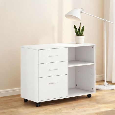 Meuble de rangement de bureau en legno truciolare 80 x 40 x 65 cm (1/5)
