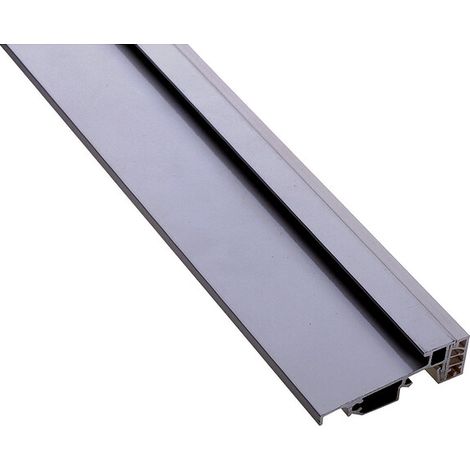 Plaque de protection de porte aluminium argent 250 x 730 mm - BILCOCQ DUVAL
