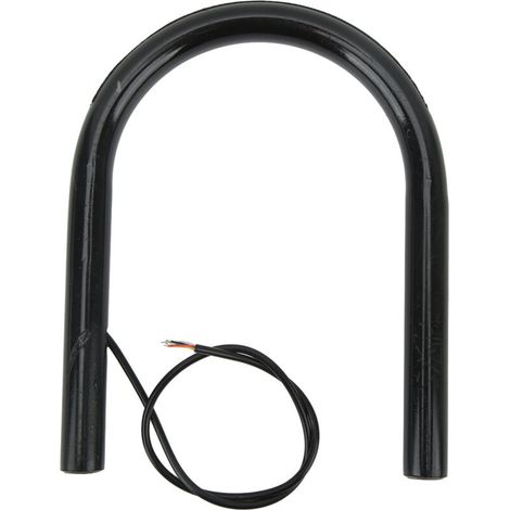 Rear seat frame hoop light, impact resistant, made of robust 20mm diameter steel, rear seat brake, turntable, single light, high strength, anti-deformation, 175mm (1/5)