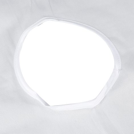 Lot de 2 Drap de Massage SPA Blanc 80x200 cm, Alèze de Soin Esthétique avec Trou Visage, Protection de Table de Beauté Respirante et Douce (1/2)