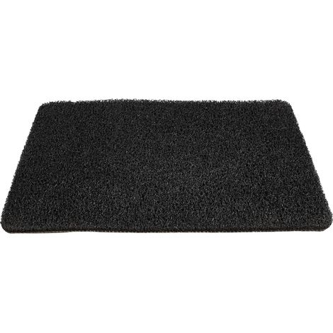 Tapis d'entrée extérieur SANTIAGO 40x60cm Noir