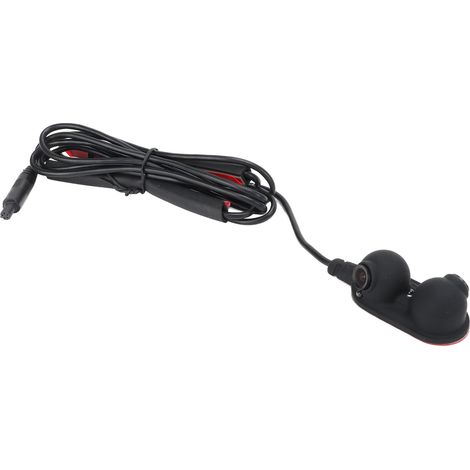 Caméra d'angle mort latérale de portière de voiture avec vision nocturne HD, étanche IP68, pour camion, camping-car, fourgonnette, remorque et véhicule d'urgence (côté droit) (1/5)