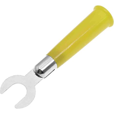 Fiche banane RS PRO Jaune Mâle 19A 30V ( Prix pour Sachet de 5 )