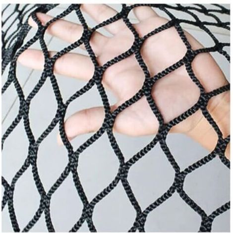 Filet De Sécurité pour Aire De Jeux, Filet d'escalade pour Balcon Extérieur, Filet De Sécurité, Rampe D'escalier, Filet De Sécurité pour Enfants, Jouet pour Animaux De Compagn(Size:1x5m,Color:Noir) (1/5)