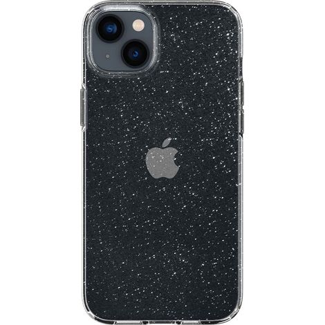 Spigen Liquid Crystal Glitter - Custodia per iPhone 15 Plus / iPhone 14 Plus (Trasparente) (1/5)