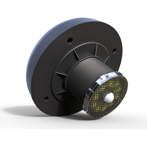 Solarsys® - Toilettes Portatives Lampes Solaires à Détecteur de Mouvement Éclairage de Toit Poulailler Abri pour Chien Abri pour Fille Maison de Jeu Extérieur Veilleuses LED à Batterie pour Camping (1/5)
