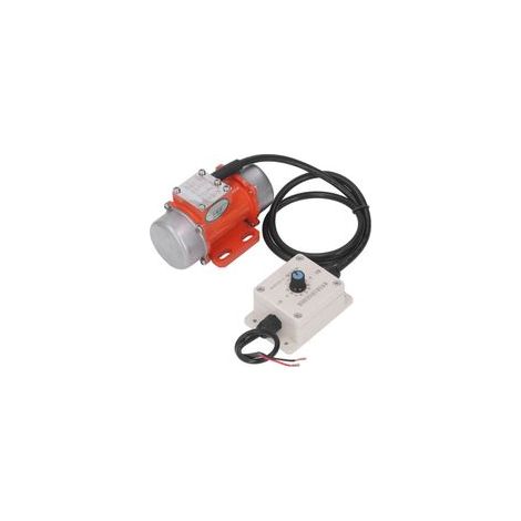 Moteur vibrant électrique à force d'excitation réglable, moteur vibrant CC sans balais avec variateur de vitesse, 30 W, 4 000 tr/min, 24 V CC, 1,6 A (1/5)