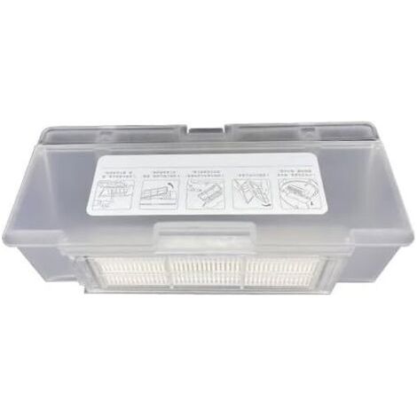 FOREHILL Boîte de rechange pour Xiaomi Mi Robot Aspirateur Mop 2 Pro MJST1S (Blanc) (1/4)