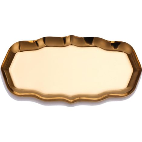 Elegante piatto porta gioielli in acciaio inossidabile (1/5)