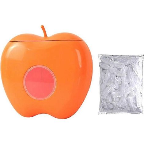 Boîte de rangement pratique pour film alimentaire, organisateur de film étirable (1/4)