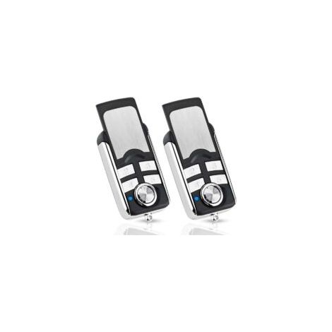 Telecomando universale per cancello, confezione da 2 telecomandi, ricambio manuale per HORMANN HSE4-868-BS, HSE2-868-BS, HS4-868-BS, compatibile con gli operatori HORMANN BiSecur SupraMatic ProMatic.