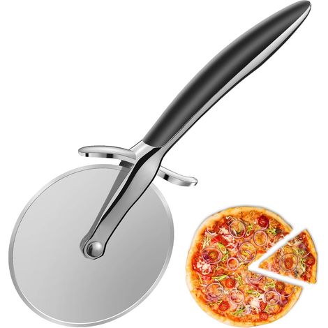 Pizzaschneider, Pizzaschneider aus Edelstahl, professionelles Pizzamesser