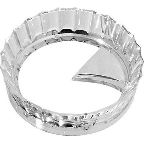 transparenter Kaffeepulver-Auffangring für Espressomaschinen, 58 mm. (1/5)