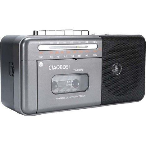 Radio Rétro - AVIZAR - Rétro - Bluetooth - Lecteur de cassettes - Tuner AM/FM/SW (1/5)