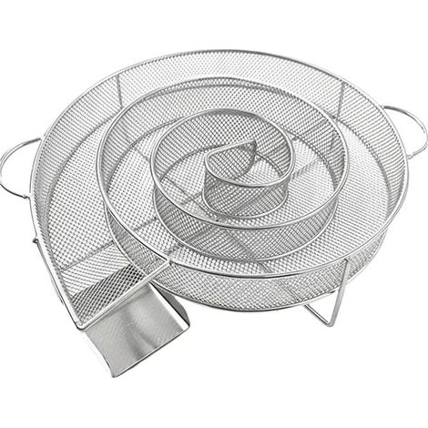 Générateur de Fumée Froide en Acier Inoxydable 304, Plateau Fumeur à Pellets pour Barbecue, Brûle 24 Heures pour Fumaison Extérieure (1/5)