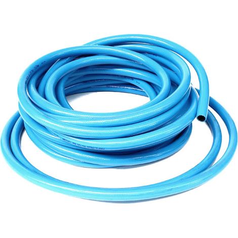 Tuyau plastique bleu souple air comprimé Ø8x14, le mètre