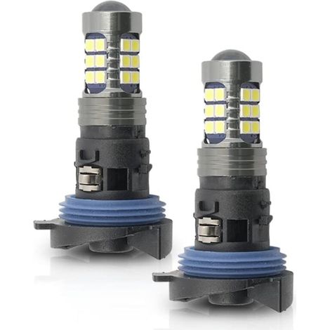 2 bombillas LED de luz diurna HP24W con base DRL para Peugeot 3008 5008 2009-2016 Citroen C5 2008-2017, bombillas LED de luz de estacionamiento DLR (1/4)