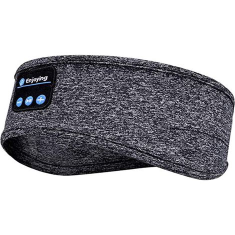 Casque de Sport Bluetooth Bandeau Doux pour Dormir, Musique Sans Fil pour Yoga Course Entraînement (1/5)