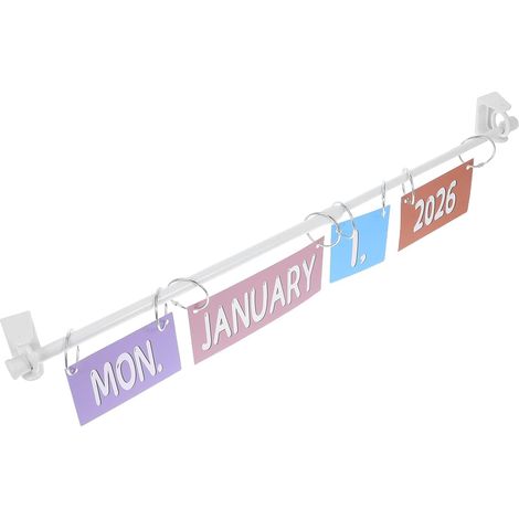 Calendrier rotatif pour tableau d'affichage, lot de 1 (2025-2028) (1/5)