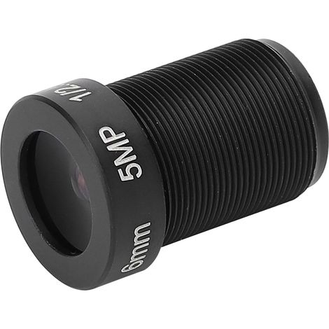 Objectif de Caméra 5MP Lentille M12 Haute Définition 6mm Fixe 1/2.5 Surveillance (1/5)
