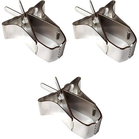 Mangeoire À Oiseaux pour Perroquets,3 Pcs Porte-Fruit Oiseaux en Acier Inoxydable Mangeoire à Oiseaux pour Cage à Oiseaux Légumes Mangeoire Petits Animaux Adélala (1/5)