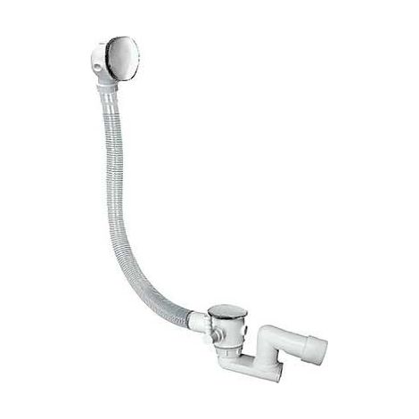 VÁLVULA DE DESAGÜE CLICK-CLACK PARA BAÑERA CON REBOSADERO Y (1/2)