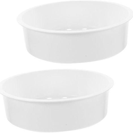 Lot de 2 paniers vapeur pour cuiseur à légumes et casserole, en acier inoxydable de qualité alimentaire, compatibles avec les cuiseurs à riz électriques de 4/5 L, pour la cuisson des raviolis et des f (1/5)