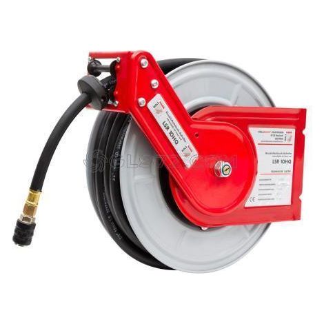Enrollador aire carcasa metal 10mt HOLZMANN lsr10hq (1/4)