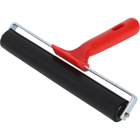 Rouleau en caoutchouc pour peinture diamant, application d'encrage et de collage, fournitures artistiques 20 cm