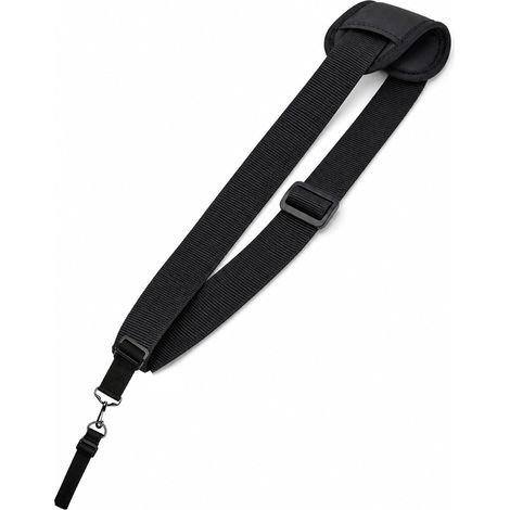 Harnais Débroussailleuse, Sangle Universelle Réglable pour Débroussailleuse, en Nylon, Sangle Adaptée pour Débroussailleuse et Tondeuse, Accessoire de Jardinage (Noir) (1/5)