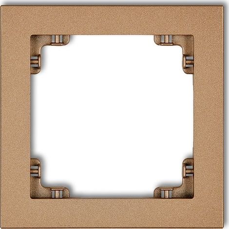 Cornice interruttore Karlik 8dr-1 IP20 da superficie (1/2)