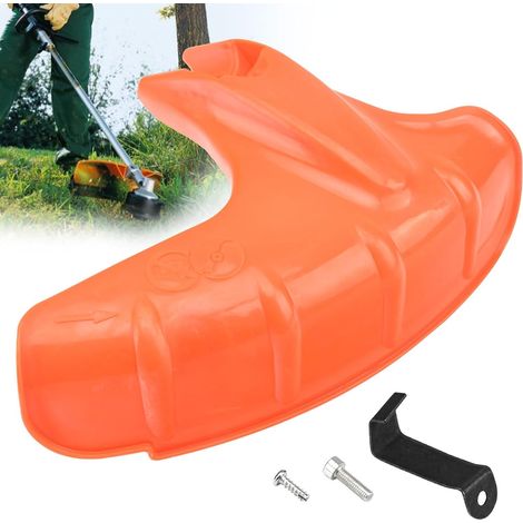 Protection pour débroussailleuse Déflecteur de remplacement pour débroussailleuse Numéro 41330071002 pour STIHL FS55 (1/5)