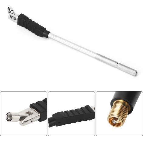 Outil de démontage et d'installation de valves de pneus tubeless pour véhicules TR414 (1/5)