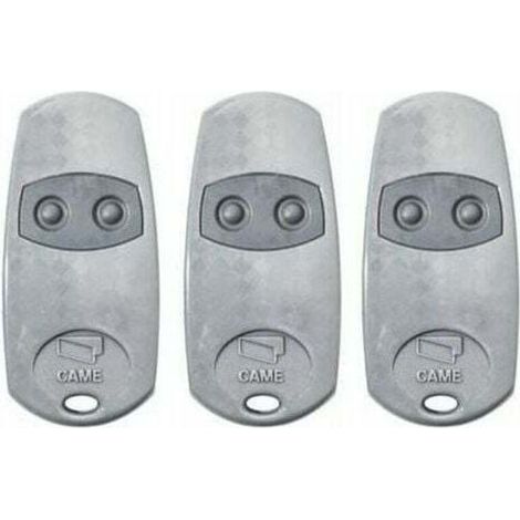 Telecommande d'origine Came TOP432EE 3 pieces. Frequence de code fixe 433,92 MHz,TOP432EE